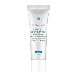 SkinCeuticals Glycolic 10 Renew Overnight Επανορθωτική κρέμα Νυκτός με Γλυκολικό οξύ για Ανανέωση και Λάμψη